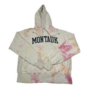 Vintage Champion Reverse Weave Crewneck Sweatshirt Men's M Montauk NY Gray‎